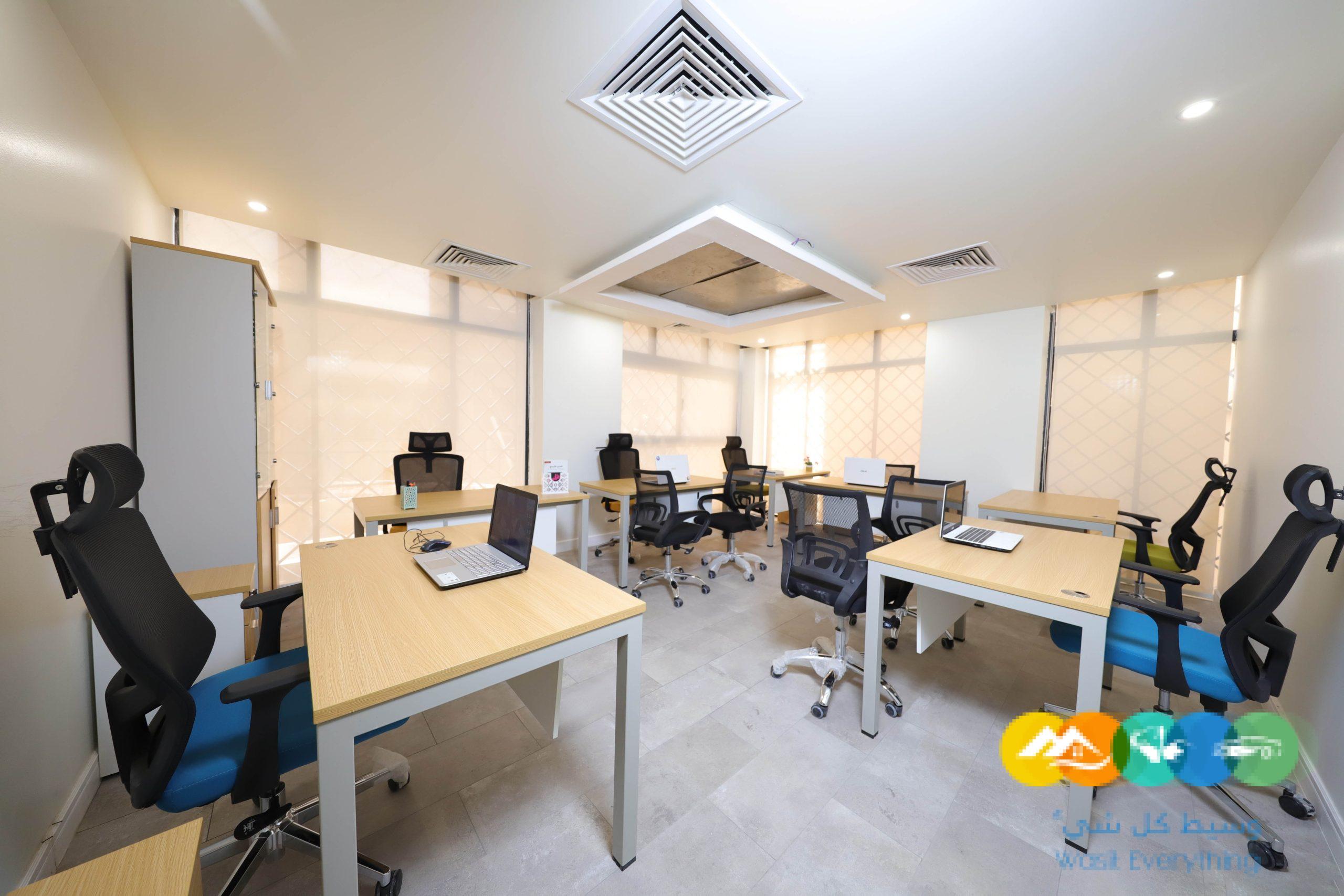 مكاتب للايجار الشهري والسنوي
