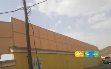 مظلات الخرج وسواتر الخرج هناجر الخرج