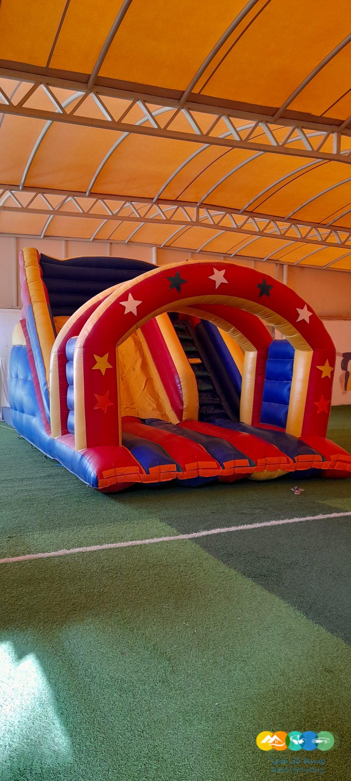 تأجير ملعب صابوني نطيطات قفيزه العاب