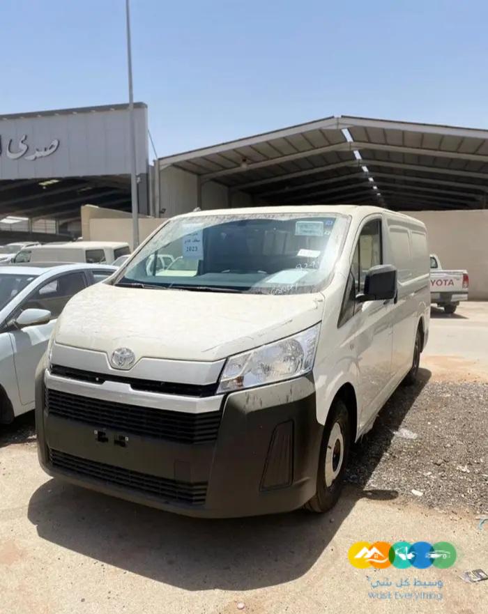 تويوتا هايس فان بضاعة ديزل 2023 قير عادي