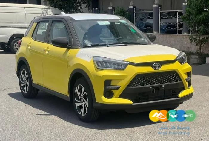 تويوتا رايز 2022 فل كامل اصفار تصفيه