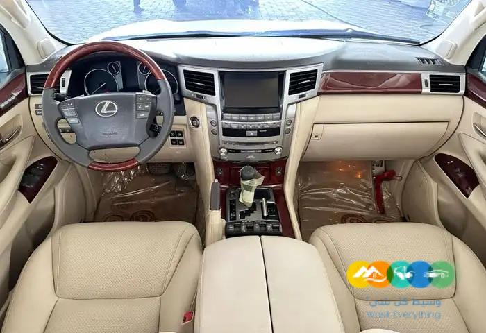 لكزس LX570 موديل 2012 فل كامل (( تم البيع))