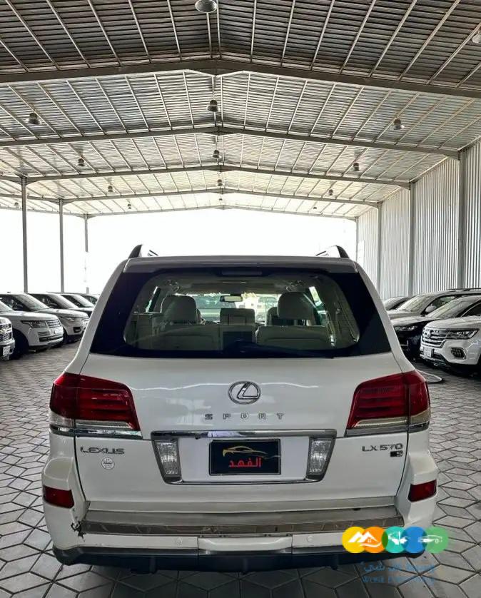 لكزس LX570 موديل 2012 فل كامل (( تم البيع))