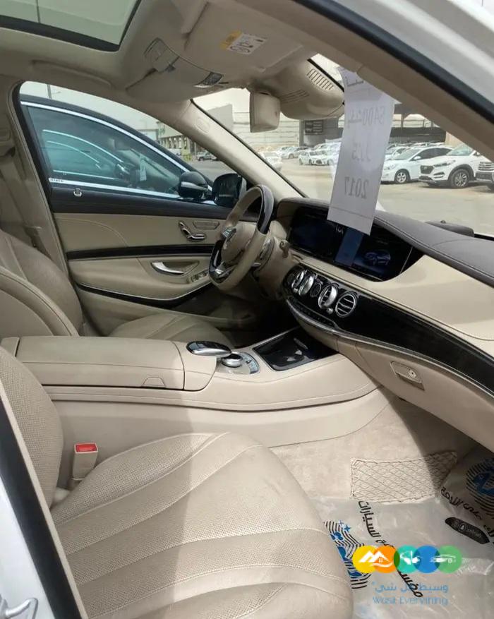 مرسيدس يخت 2017 S400 هايبرد ياباني 5 ازرار