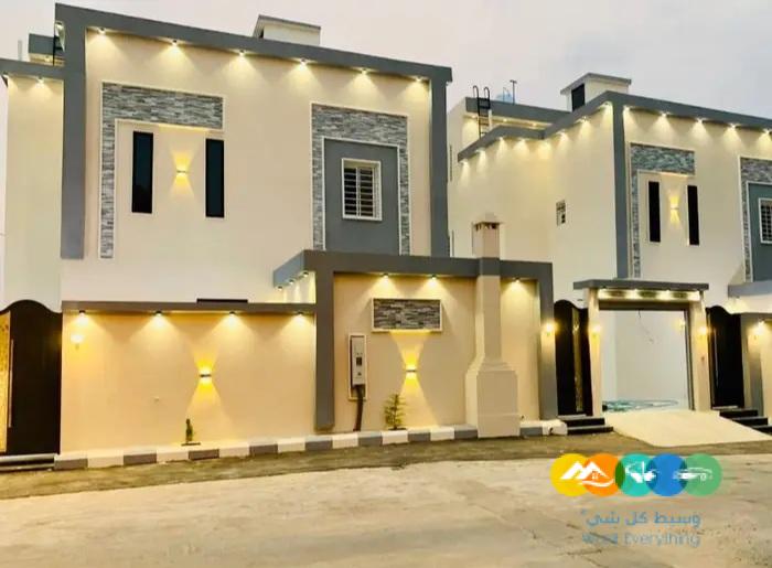 فلل للبيع حي الوسام مساحة 300 م