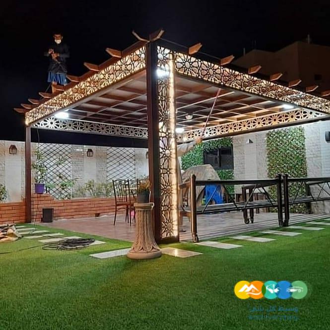 خصومات مميزة علي تركيب مظلات الحدائق والسواتر