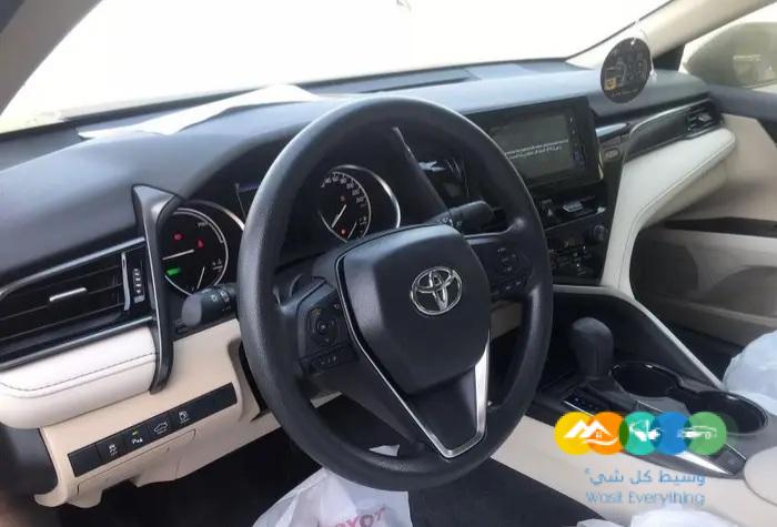 كامري LE هايبرد مطور 2023 اصفار