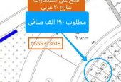 للبيع اراضي شمال الجامعة مساحات واسعار مختلفة