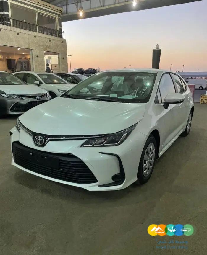 كورولا ستاندر 2.0 موديل 2023 اصفار