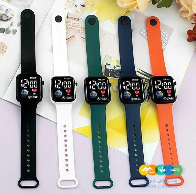  ساعة إلكترونية للاطفال عسكرية مقاومة للماء