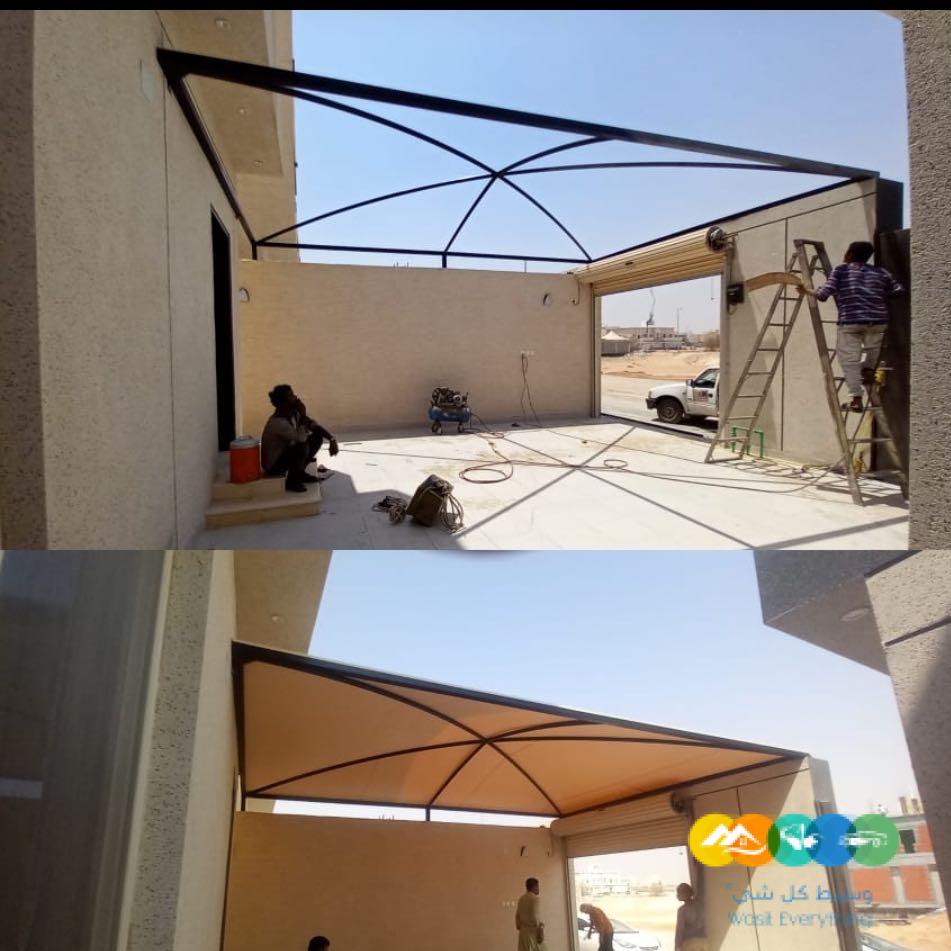 تركيب المظلات والسواتر بالرياض الخرج