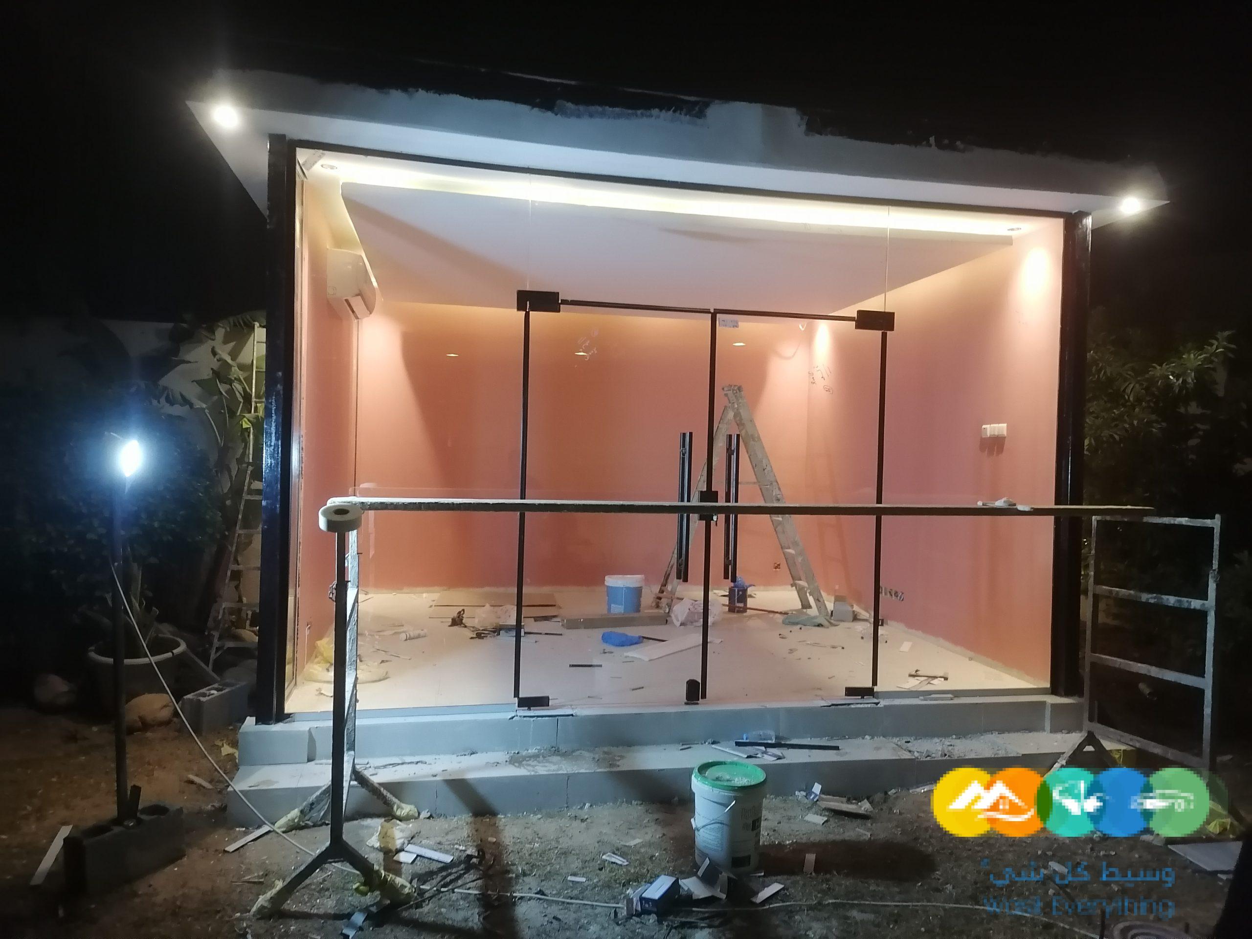 زجاج سكريت تركيب وصيانة