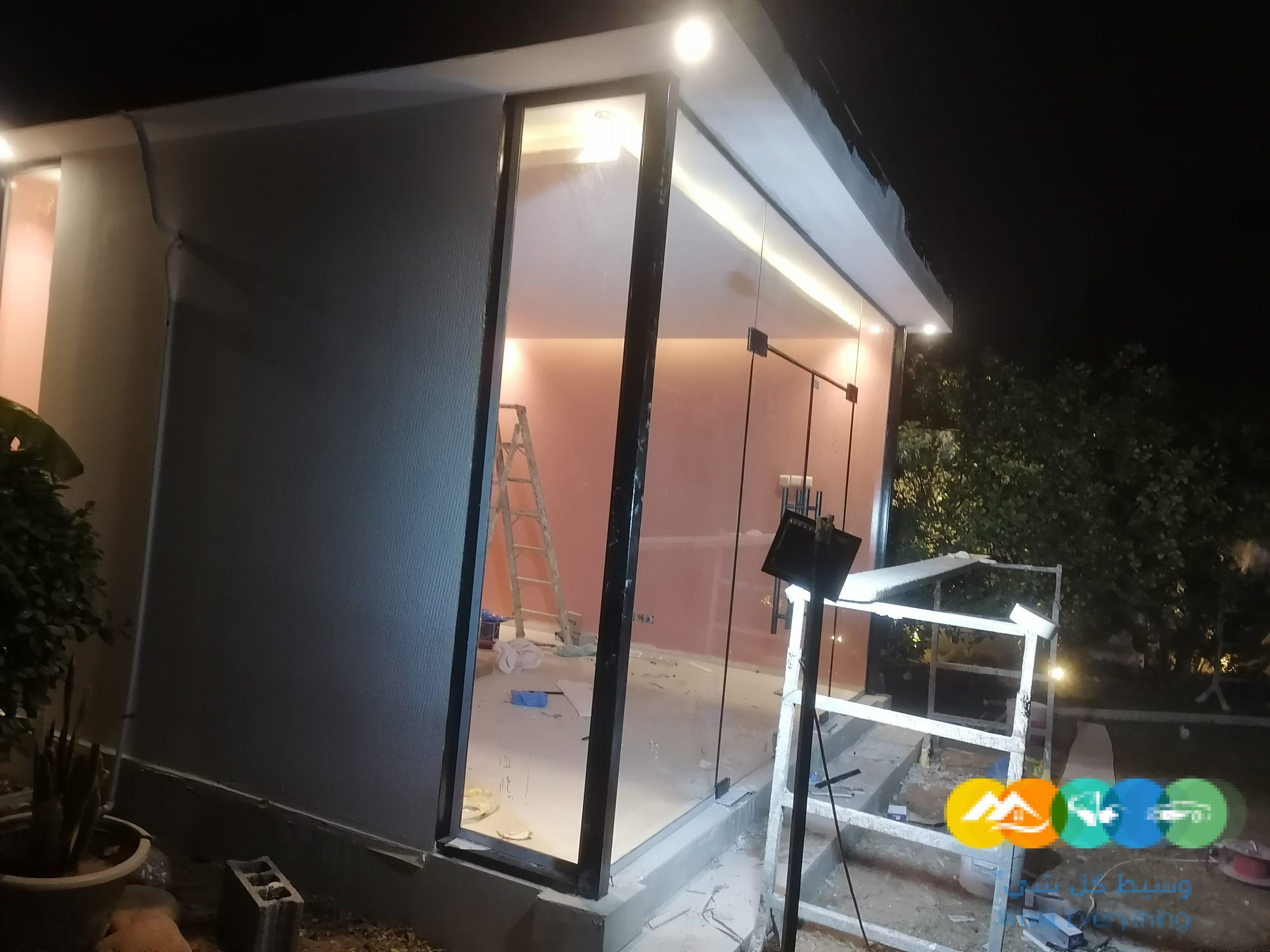 زجاج سكريت تركيب وصيانة