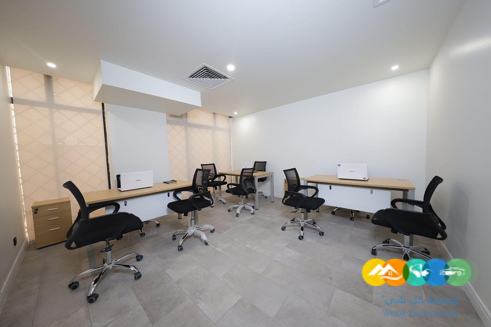 مكاتب للايجار مجهزة ومؤثثة