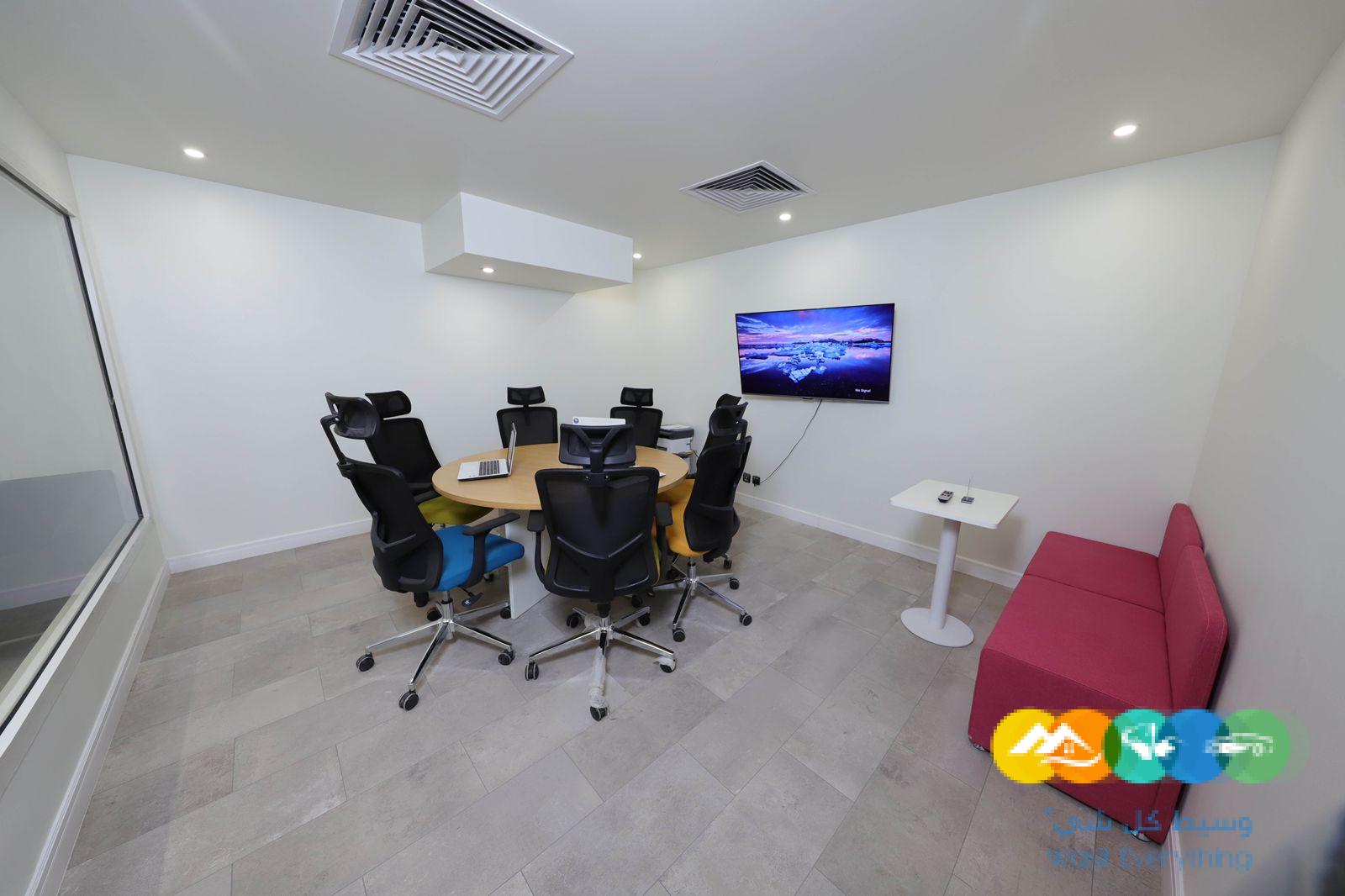 مكاتب للايجار مجهزة ومؤثثة