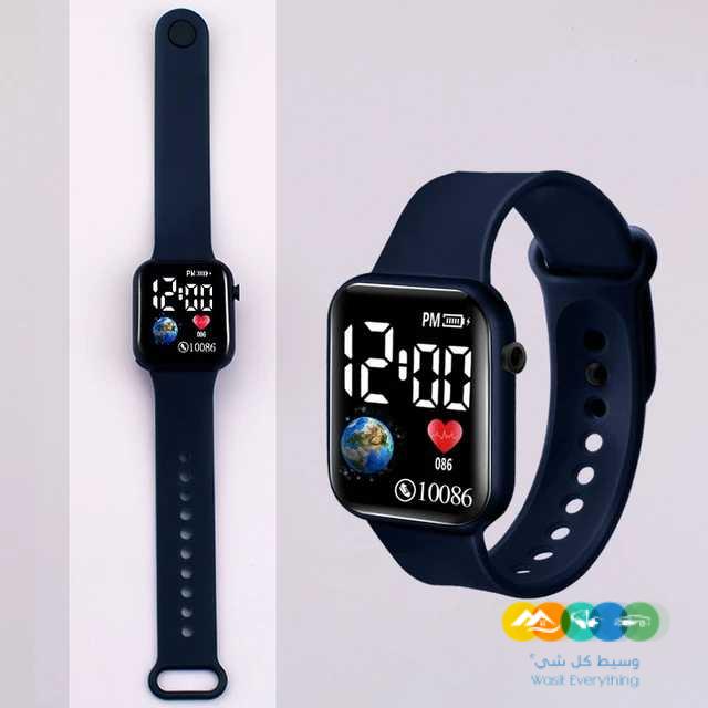  ساعة إلكترونية للاطفال عسكرية مقاومة للماء