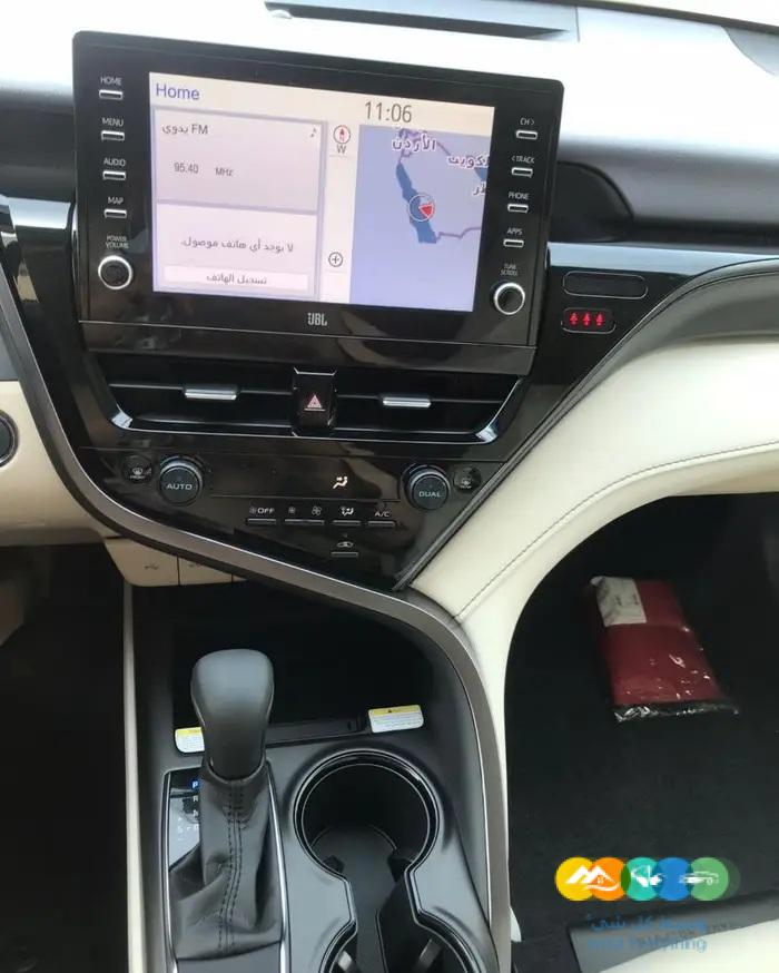 كامري GLEX بنزين 2023 اصفار جلد