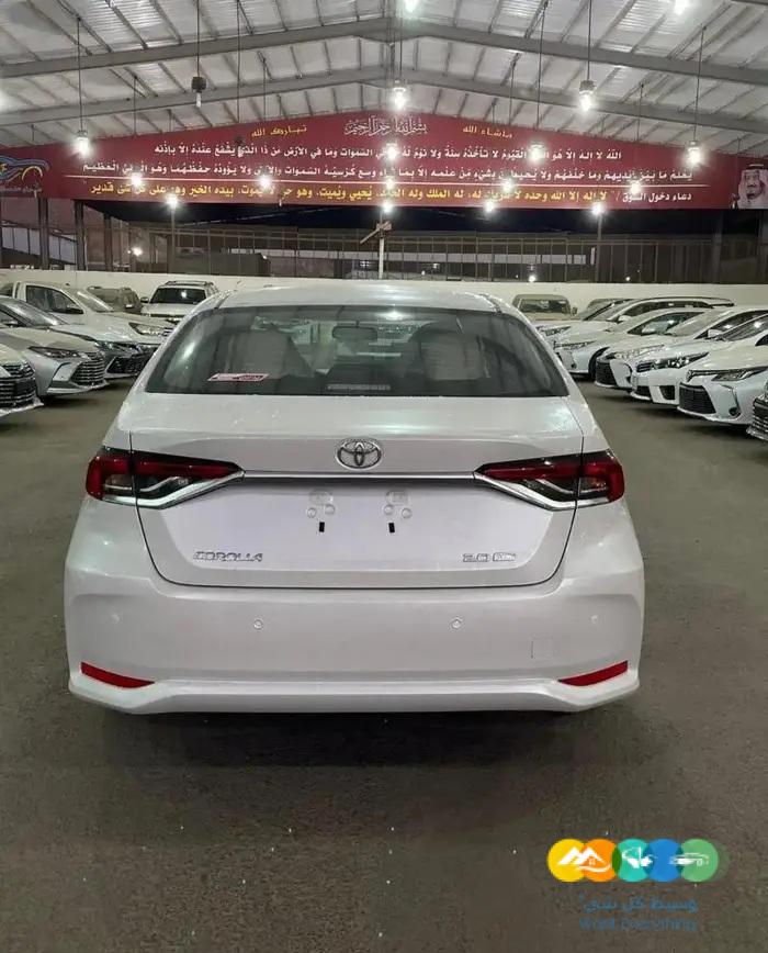 كورولا ستاندر 2.0 موديل 2023 اصفار