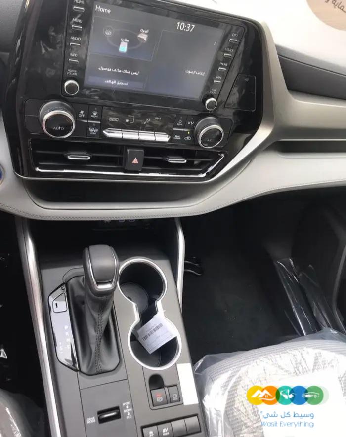 تويوتا هايلاند 2023 LE سعودي اصفار