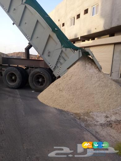 رمل ابيض رمل احمر بحص بركاني زيرو فايف