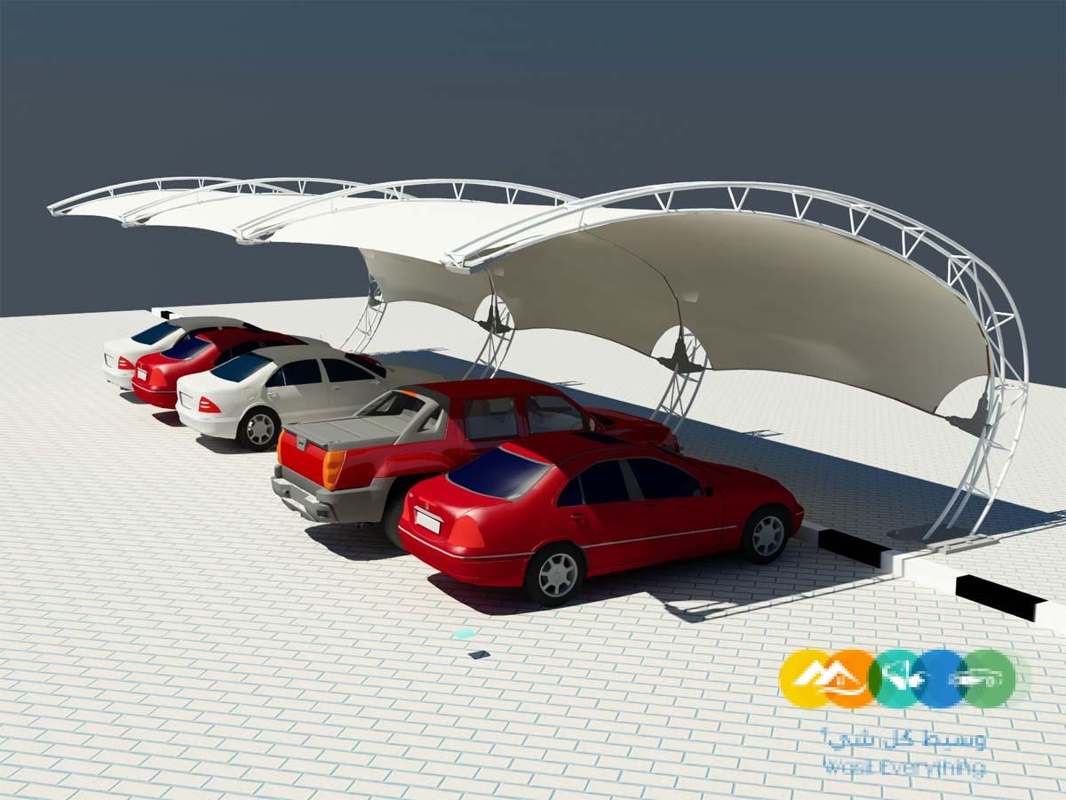 تركيب مظلات مواقف السيارات بالرياض