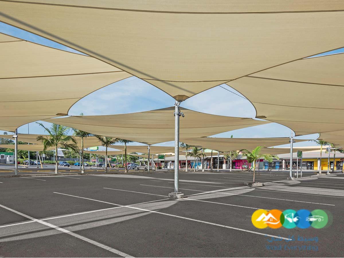 تركيب مظلات مواقف السيارات بالرياض