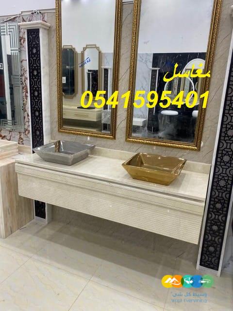 مغاسل رخام صناعي ديكورات مغاسل مميزة