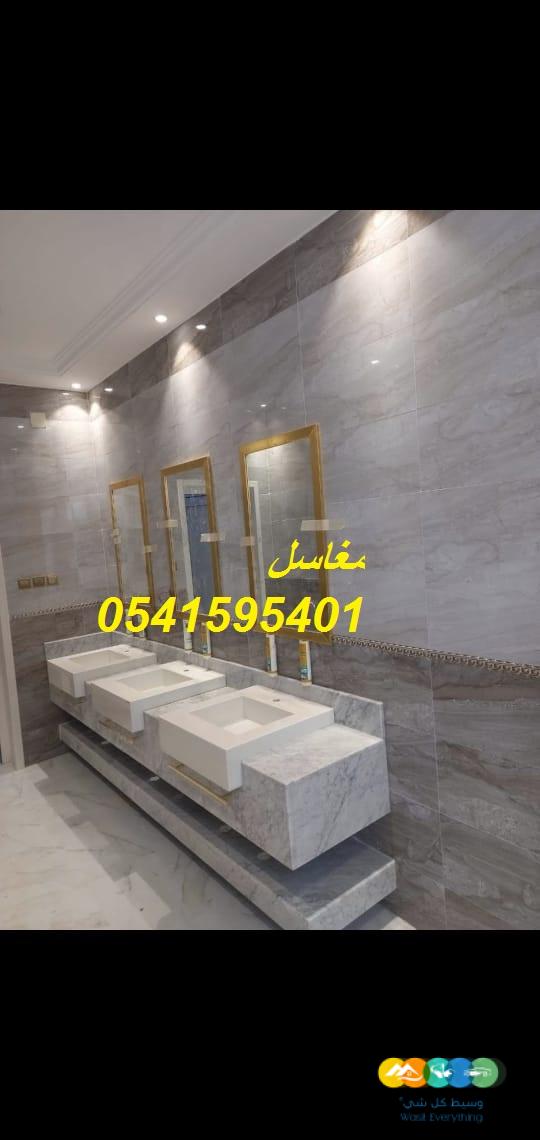 مغاسل رخام صناعي ديكورات مغاسل مميزة