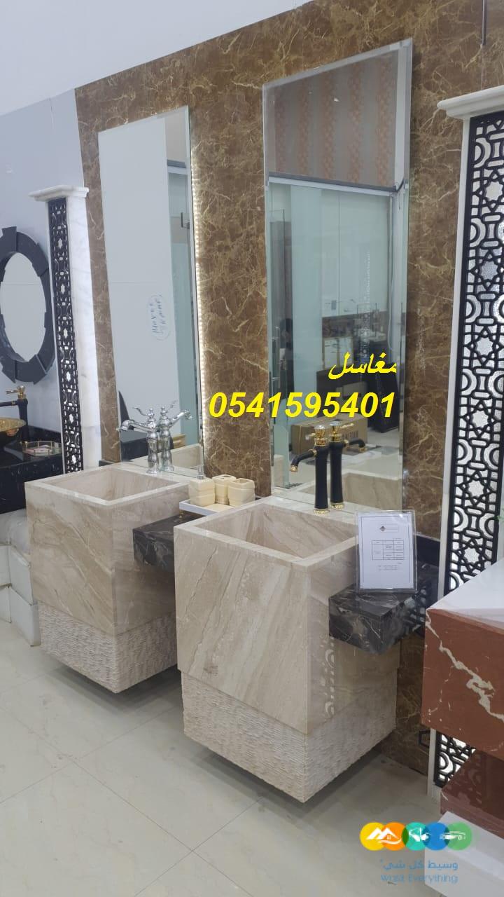 مغاسل رخام صناعي ديكورات مغاسل مميزة