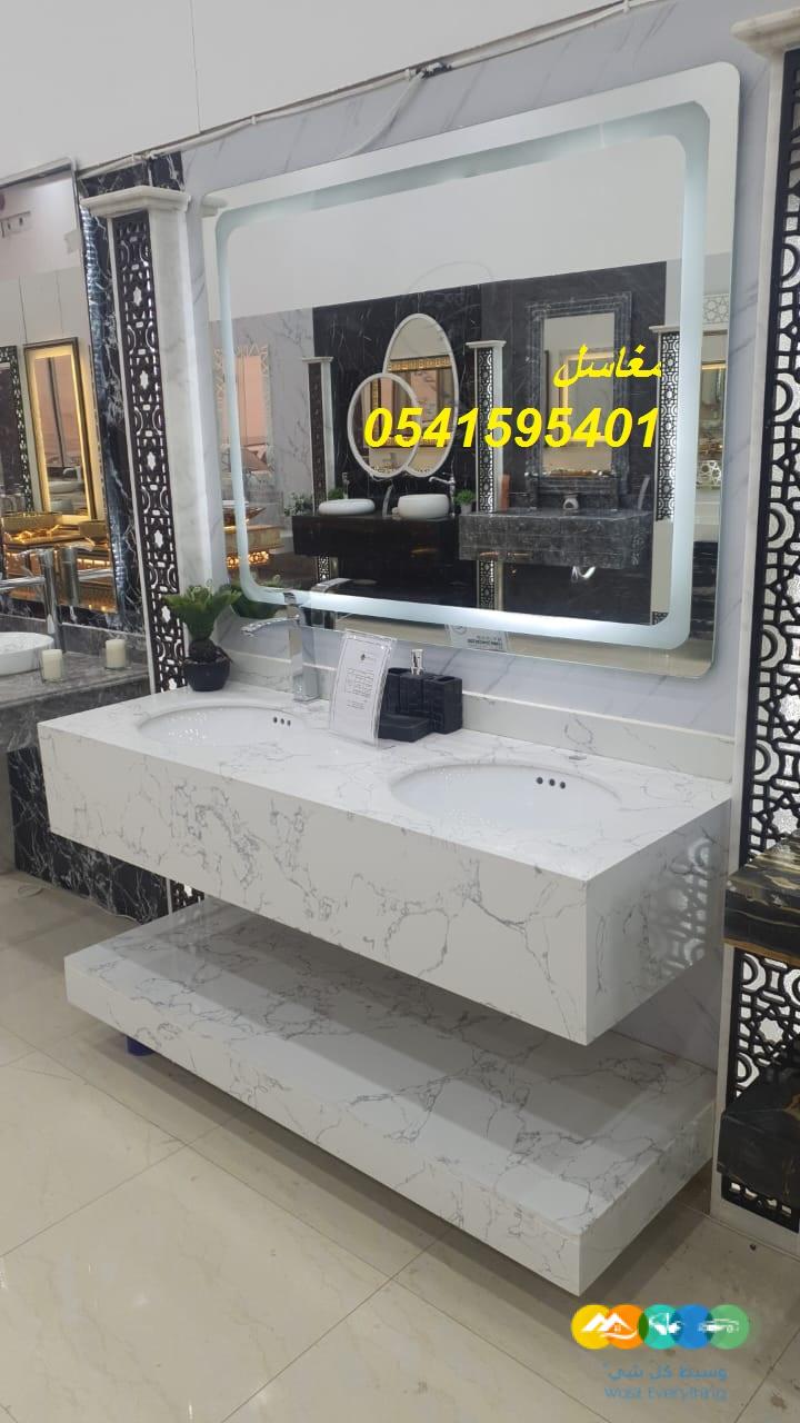 مغاسل رخام صناعي ديكورات مغاسل مميزة