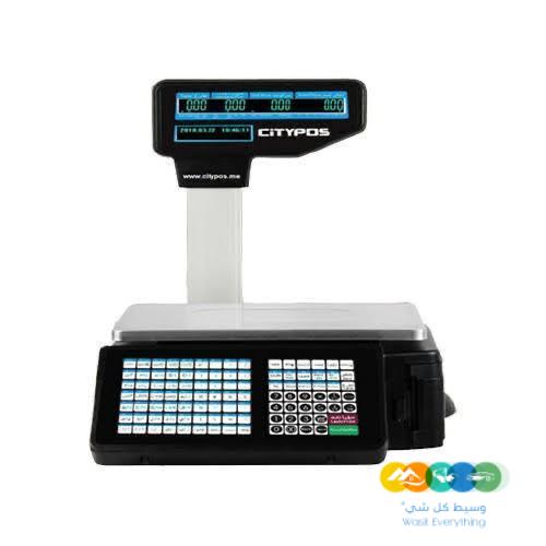 جهاز ميزان الإلكتروني باركود مع وجود ضمان