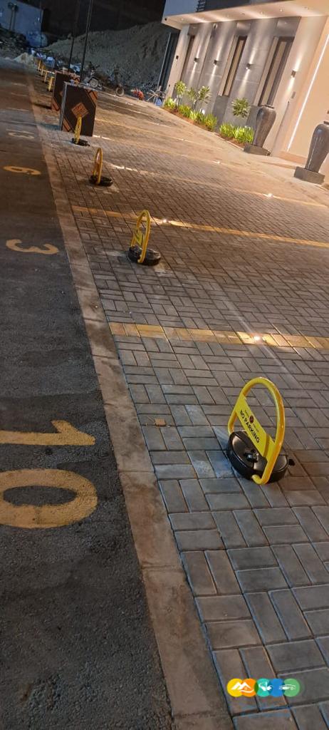 جهاز حاجز مواقف السيارات