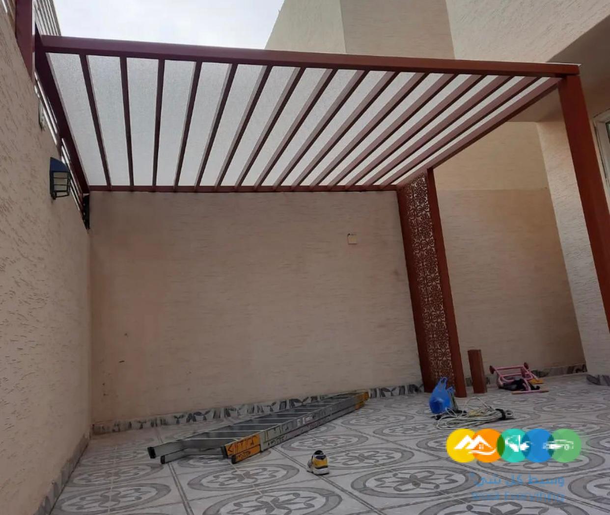 برجولات خشبية