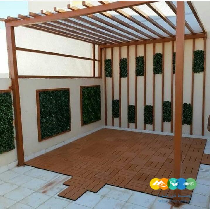 برجولات خشبية