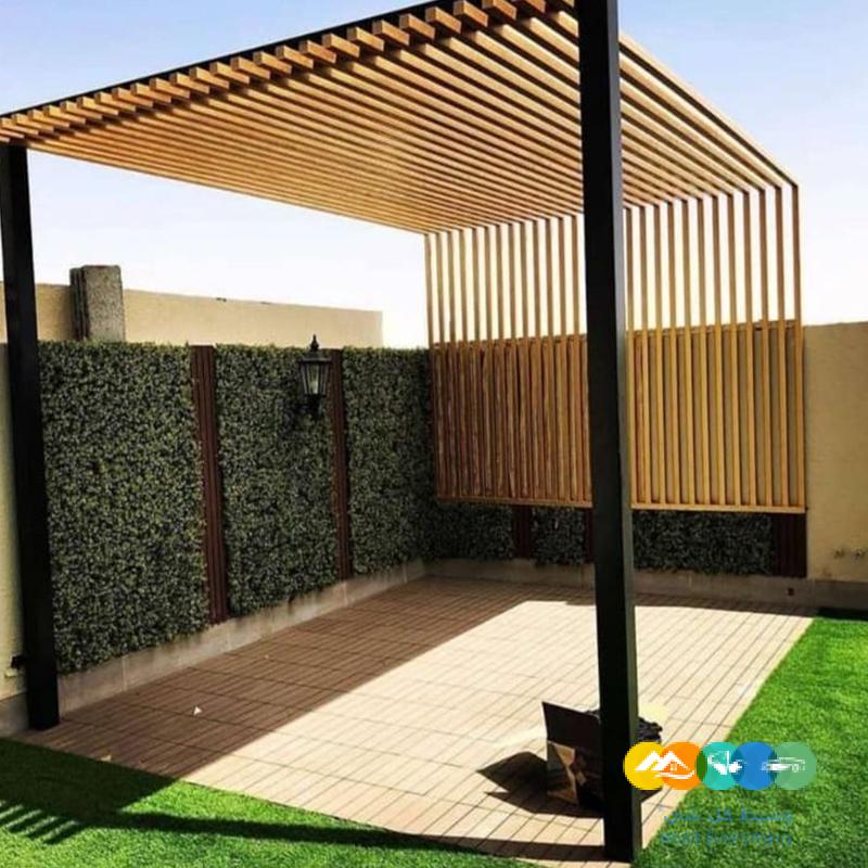 برجولات خشبية