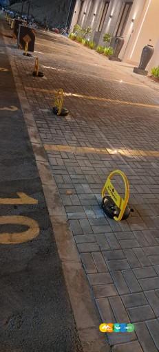 جهاز حجز مواقف للسيارات مصد سيارات