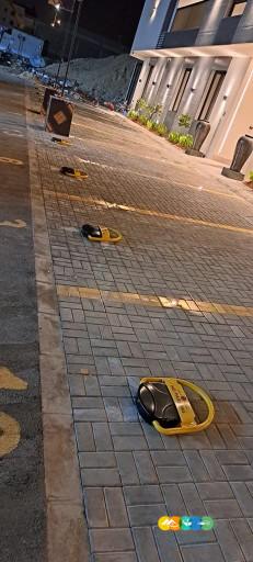 جهاز حجز مواقف للسيارات مصد سيارات