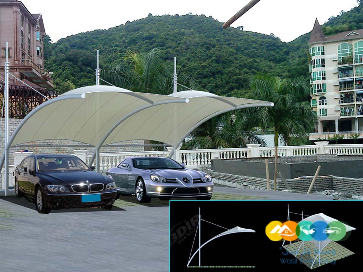 تركيب مظلات مواقف السيارات بالرياض