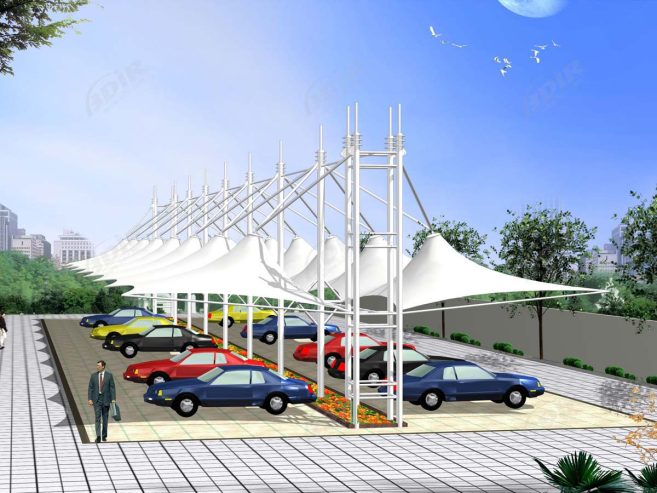 Tension-Fabric-Cantilever-Car-Parking-Shade-Structures-Single-Bay-18
