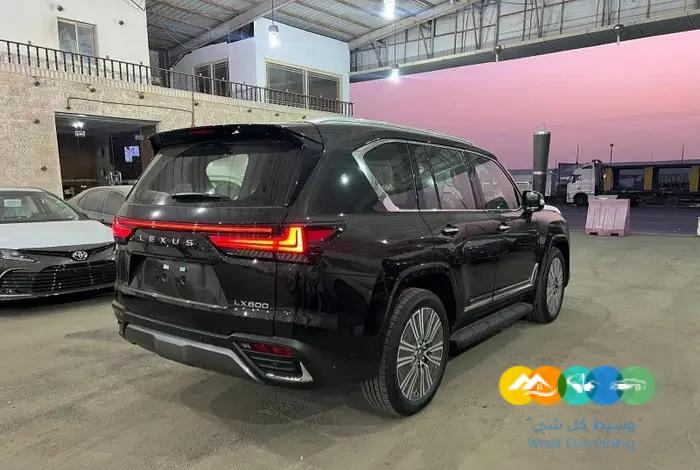 جيب لكزس LX 600 2023 سعودي اصفار