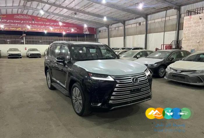 جيب لكزس LX 600 2023 سعودي اصفار