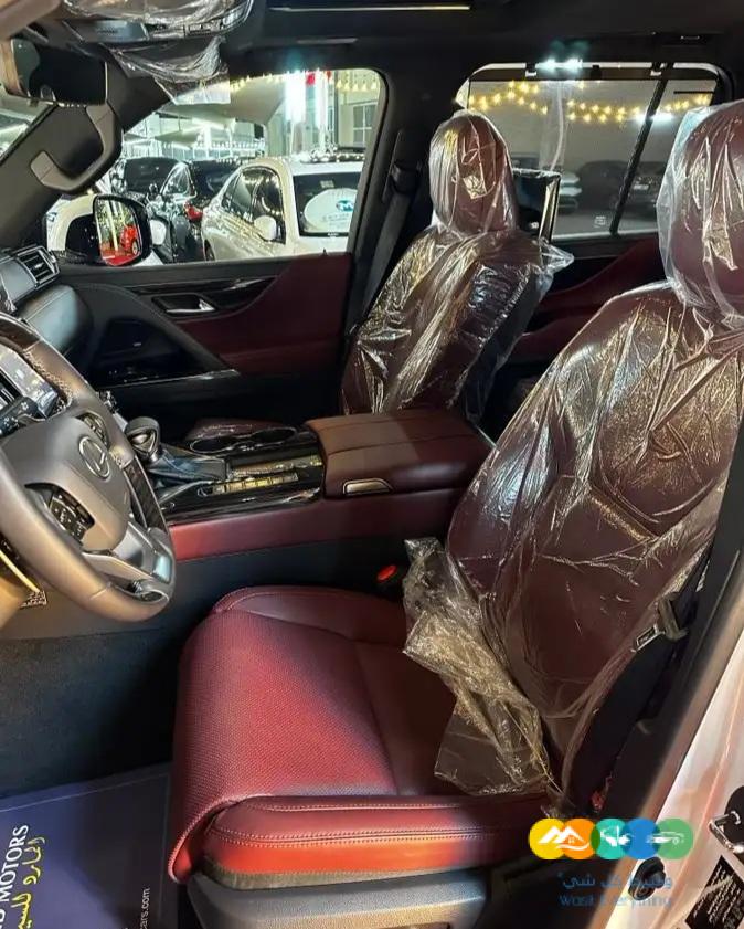 لكزس LX600 بي بي اصفار خليجي 2023 بليت ملكية