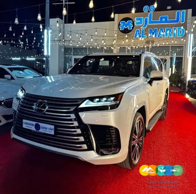 لكزس LX600 بي بي اصفار خليجي 2023 بليت ملكية