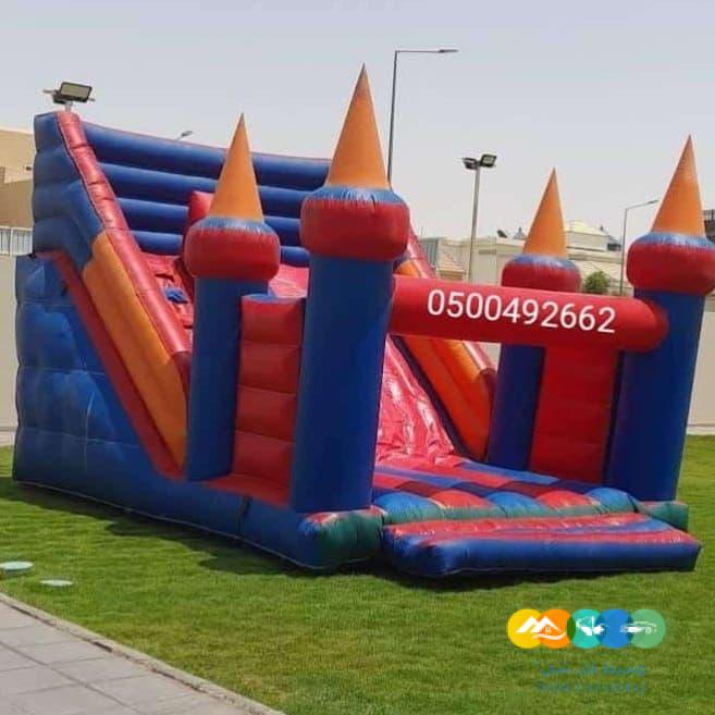 تأجير ملعب صابوني الرمال نطيطه مدرسه