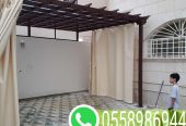 تركيب مظلات مواقف سيارات خارجية مكة المكرمة