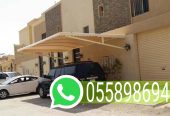 تصميم مظلات مواقف سيارات في مكة المكرمة