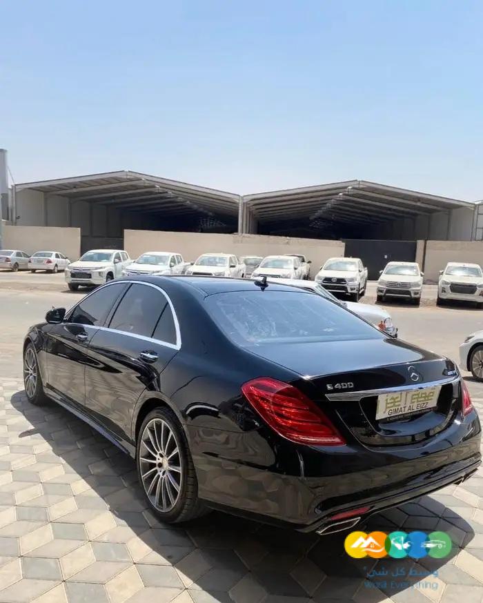 مرسيدس 2017 يخت S400 قطري زرار واحد.