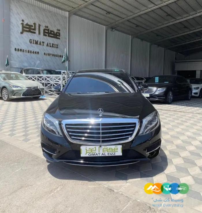 مرسيدس 2017 يخت S400 قطري زرار واحد.
