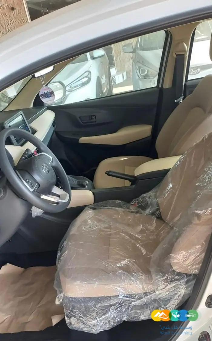 تويوتا يارس واي 2023 أبيض سعودي
