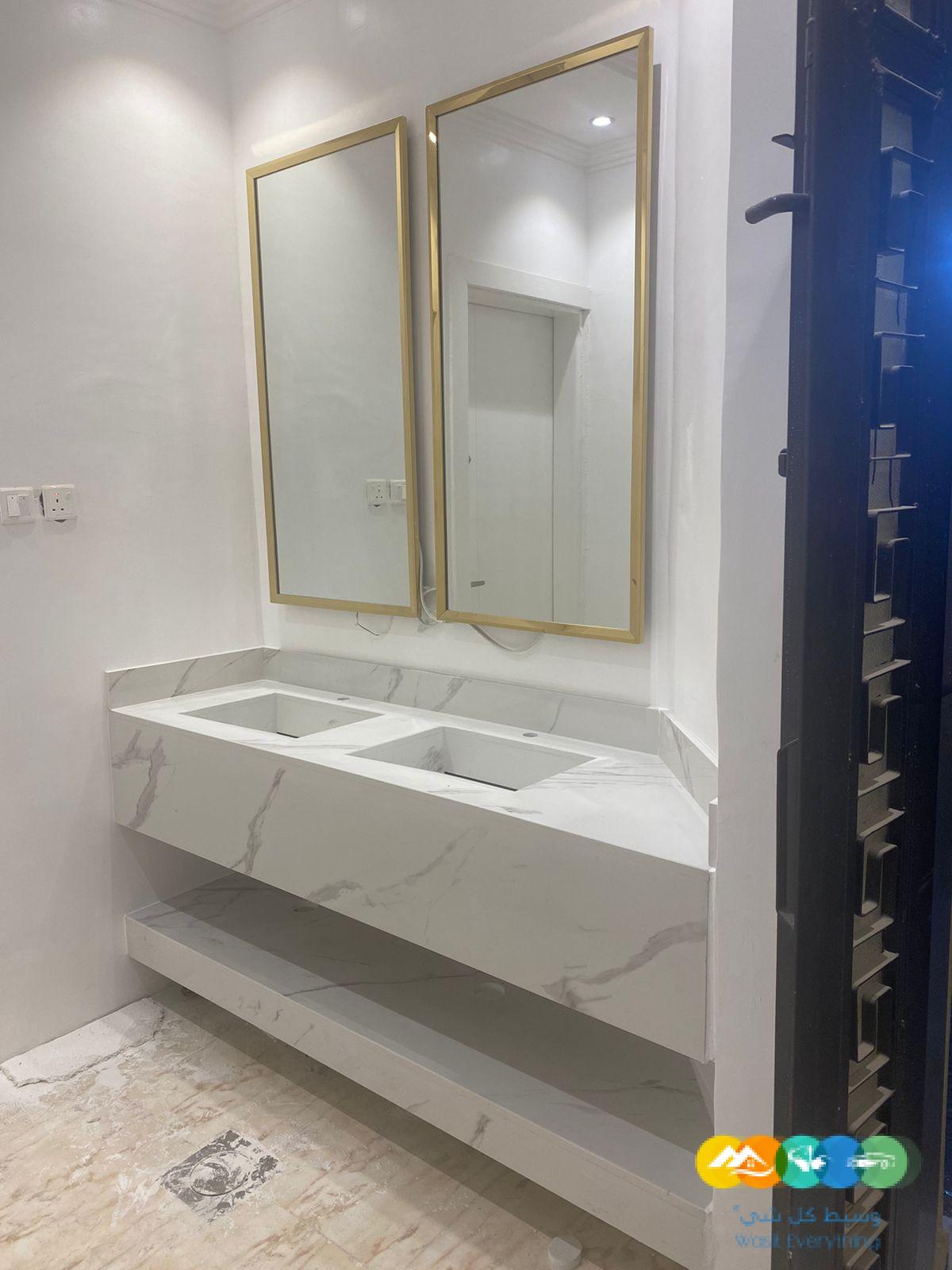 مغاسل رخام طبيعي